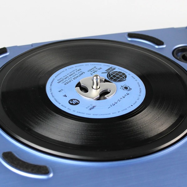 Адаптер на 45 обертів для вінілових платівок GOKA GK-R23B (Silver)