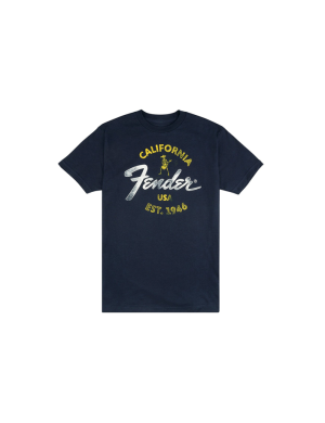 Футболка FENDER T-SHIRT BAJA BLUE XL
