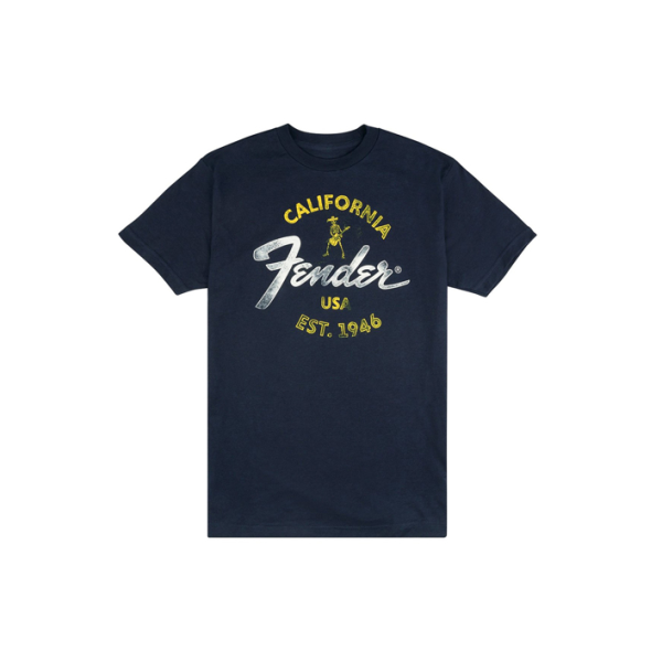 Футболка FENDER T-SHIRT BAJA BLUE XL
