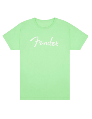 Футболка FENDER T-SHIRT SPAGHETTI LOGO SURF GREEN XL