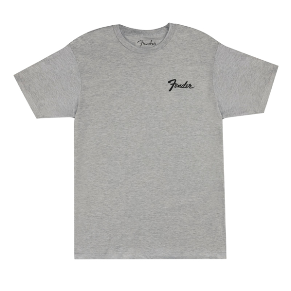 Футболка FENDER T-SHIRT TRANSITION LOGO ATHLETIC GRAY L