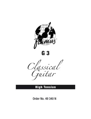 Струна для класичної гітари FRAMUS 49340N Classic Guitar High Tension – 3rd