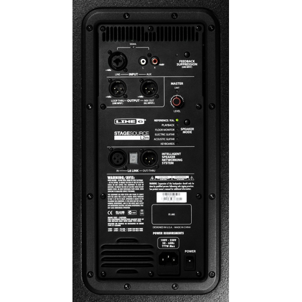 Активна акустична система LINE6 STAGESOURCE L2M Активна акустична система LINE6 STAGESOURCE L2M