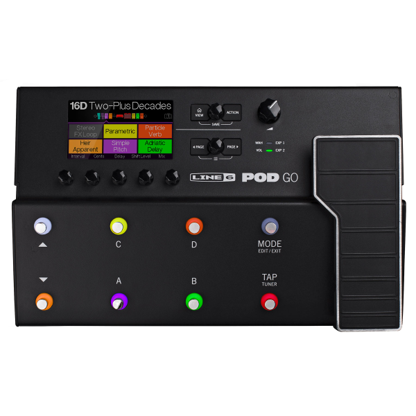 Гітарний мультиеффект процесор LINE6 POD Go