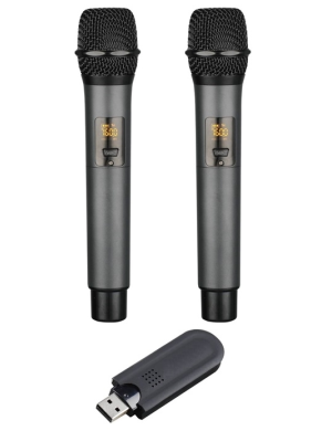 USB радіосистема з двома ручними мікрофонами Younasi UF-220A