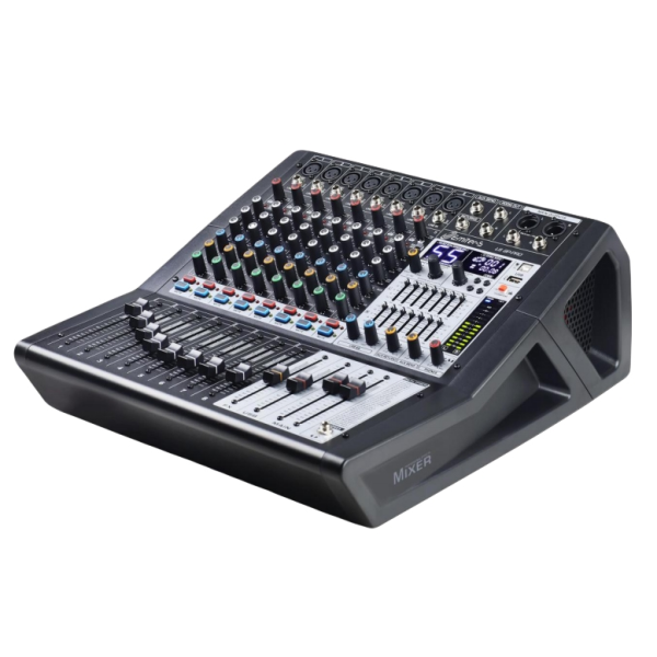 Активний пульт мікшерний Emiter-S LS8P-PRO-500 Активний пульт мікшерний Emiter-S LS8P-PRO-500