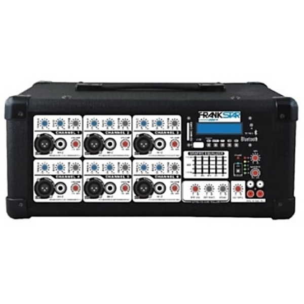 Активний мікшерний пульт L-Frank Audio HY208MBT 8-канальний Активний мікшерний пульт L-Frank Audio HY208MBT 8-канальний