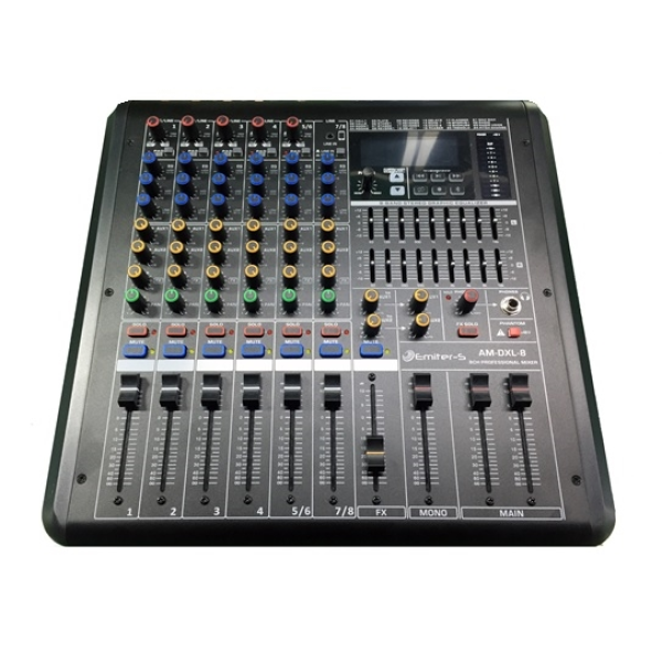 Пасивний мікшерний пульт Emiter-S AM-DXL-8 Пасивний мікшерний пульт Emiter-S AM-DXL-8