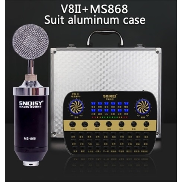 Портативний голосовий процесор для караоке Younasi PC-V8II Портативний голосовий процесор для караоке Younasi PC-V8II