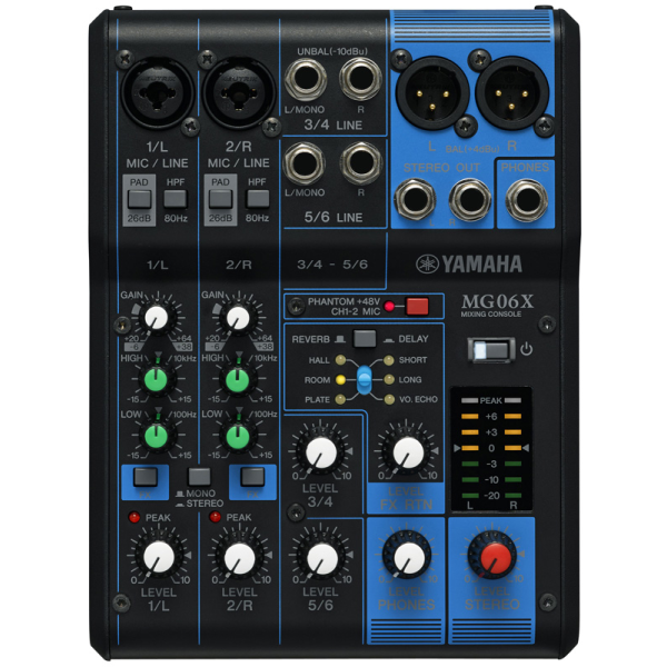 Мікшерний пульт YAMAHA MG06X