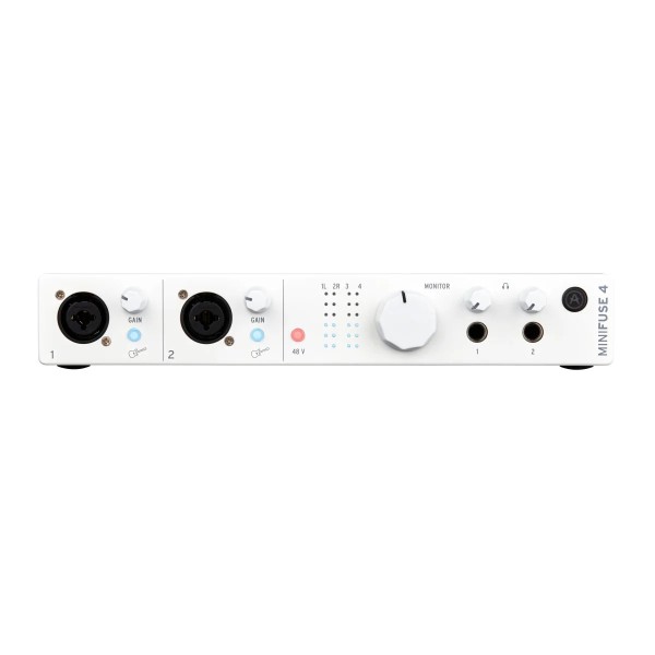 Аудіоінтерфейс Arturia MiniFuse 4 (White)