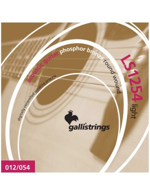 Струны для акустической гитары Gallistrings LS1254 LIGHT