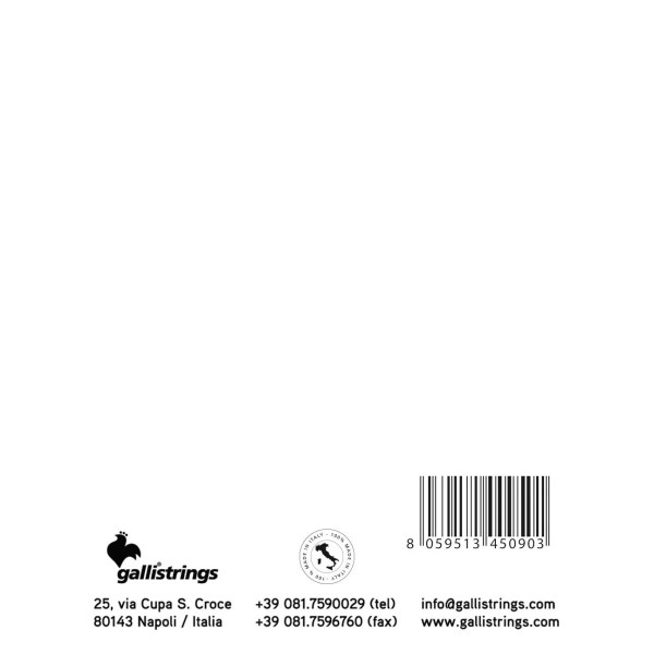 Струни для класичної гітари Gallistrings C7 BALL END FOR STUDENTS