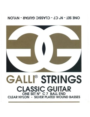 Струны для классической гитары Gallistrings C7 BALL END FOR STUDENTS