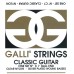 Струни для класичної гітари Gallistrings C7 BALL END FOR STUDENTS