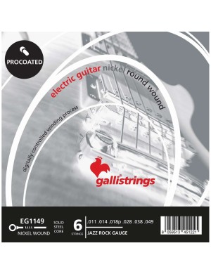 Струны для электрогитары Gallistrings EG1149 JAZZ ROCK