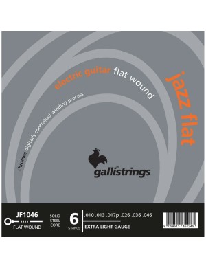 Струны для электрогитары Gallistrings JF1046 EXTRA LIGHT TENSION