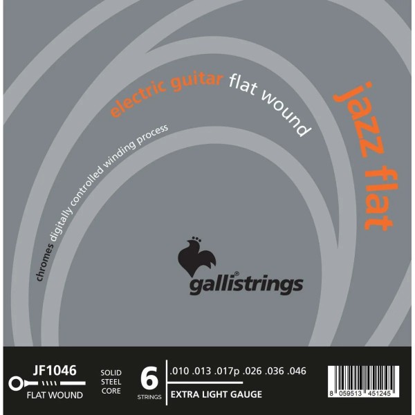 Струни для електрогітари Gallistrings JF1046 EXTRA LIGHT TENSION