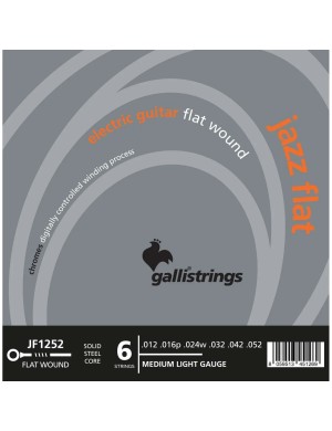 Струны для электрогитары Gallistrings JF1252 MEDIUM LIGHT