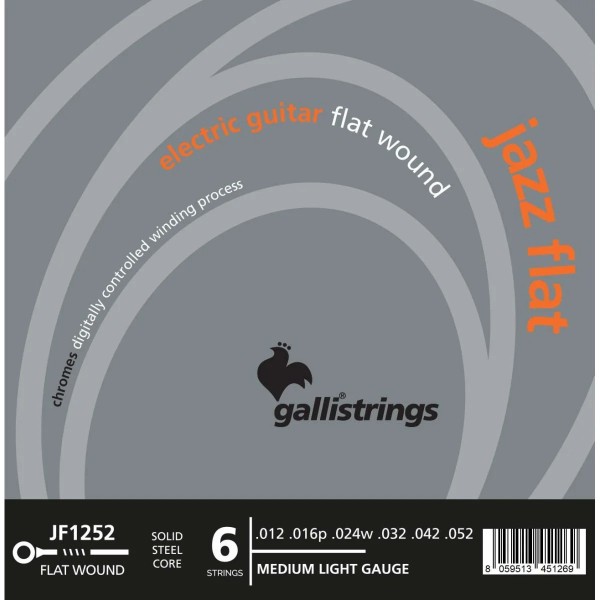 Струни для електрогітари Gallistrings JF1252 MEDIUM LIGHT
