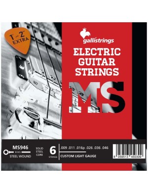 Струны для электрогитары Gallistrings MS946 CUSTOM LIGHT