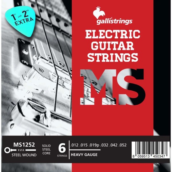 Струни для електрогітари Gallistrings MS1252 HEAVY