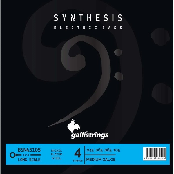 Струни для бас-гітари Gallistrings BSN45105 4 STRINGS MEDIUM