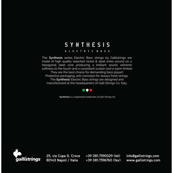 Струни для бас-гітари Gallistrings BSN45105 4 STRINGS MEDIUM