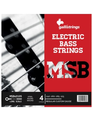 Струны для бас-гитары Gallistrings MSB40105 4 STRINGS REGULAR CUSTOM