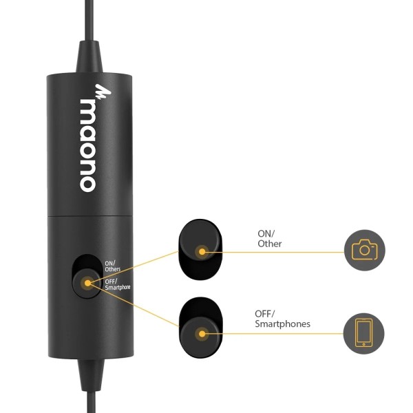 Мікрофон петличний Maono AU100