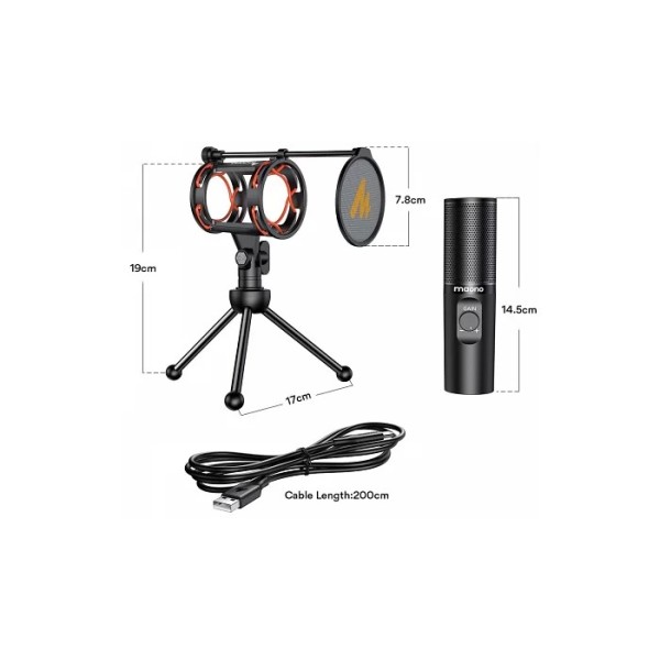 Студійний USB мікрофон Maono PM471TS