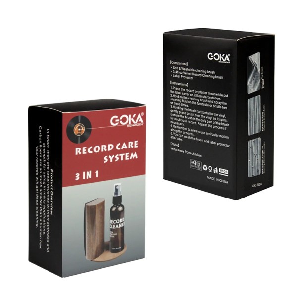 Набір для догляду за вініловими платівками GOKA GK-R58