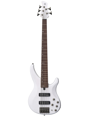 Бас-гітара Yamaha TRBX-505 (Translucent White, 5-струнна, активна/пасивна, хамбакери YGD H5)