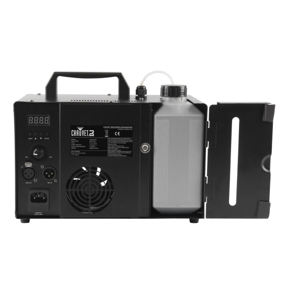 Генератор туману CHAUVET Hurricane Haze 1DX, 303 Вт, DMX, 1,5 л Генератор туману CHAUVET Hurricane Haze 1DX, 303 Вт, DMX, 1,5 л