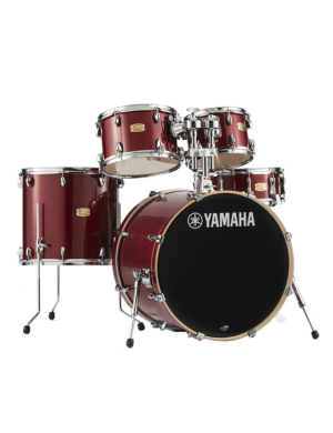 Барабанная установка Yamaha Stage Custom Birch (Cranberry Red, 100% береза, 5 барабанов)