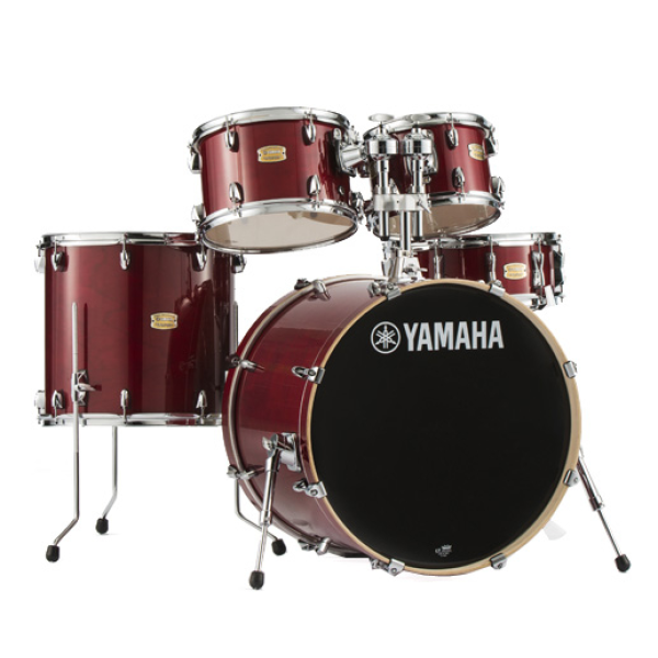 Барабанна установка Yamaha Stage Custom Birch (Cranberry Red, 100% береза, 5 барабанів)