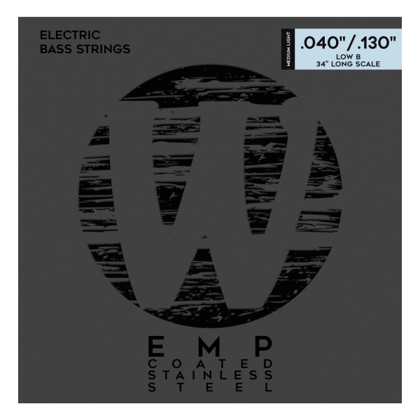 Струни для бас-гітари Warwick 38300 EMP 5-String (40-130, нержавіюча сталь, Medium Light, США)