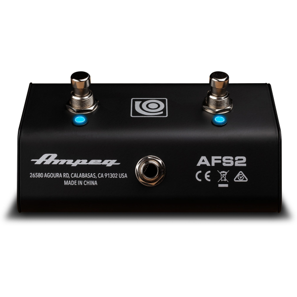 Футсвіч Ampeg AFS2 (2-кнопковий, металевий, з TRS-кабелем)