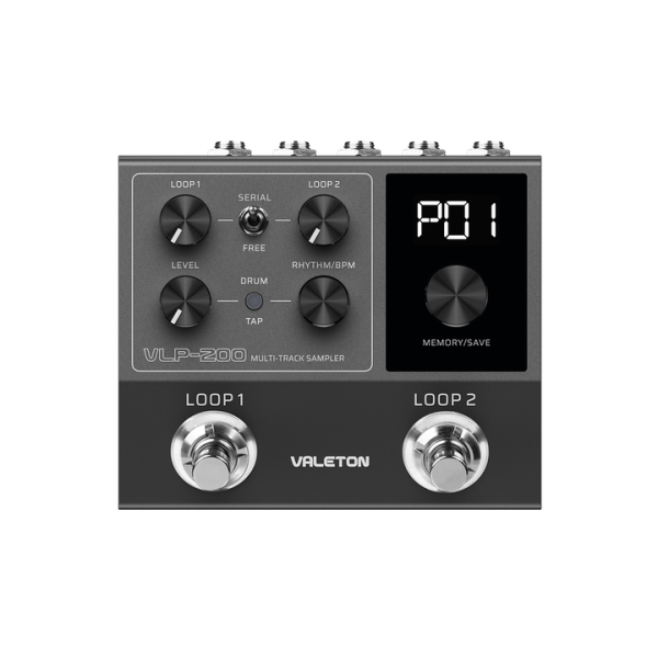 Гитарный процессор эффектов HOTONE AUDIO VALETON VLP-200 STEREO DUAL LOOPER