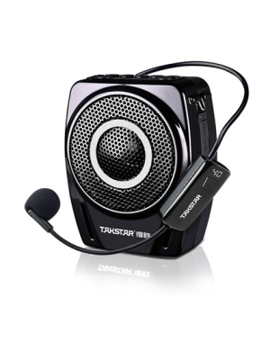 Портативный беспроводной усилитель Takstar E8WP с наголовной гарнитурой 18 Вт