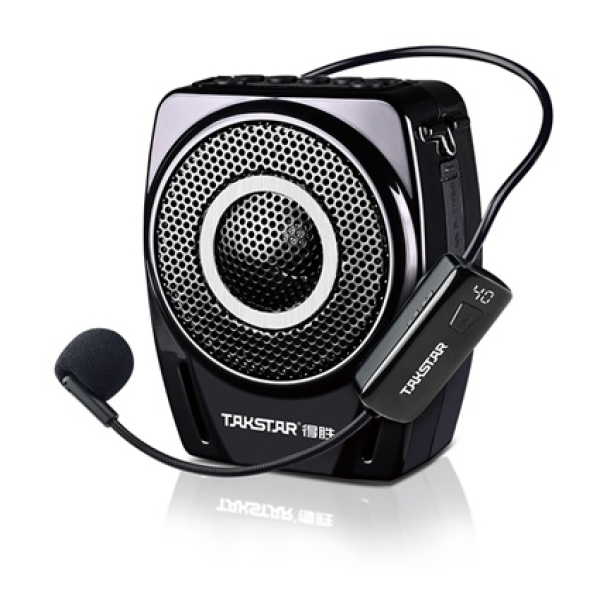 Портативний бездротовий підсилювач Takstar E8WP з наголовною гарнітурою 18 Вт