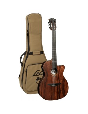 Электроакустическая гитара Lag SAUVAGE-N-ASCE + чехол Электроакустическая гитара Lag SAUVAGE-N-ASCE + чехол