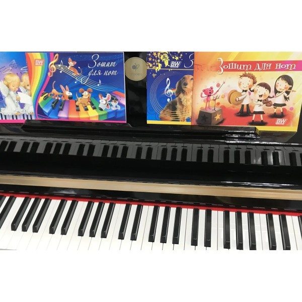 Зошит для нот BoomWest А5 10 арк. (лак) гориз. Зошит для нот BoomWest А5 10 арк. (лак) гориз.