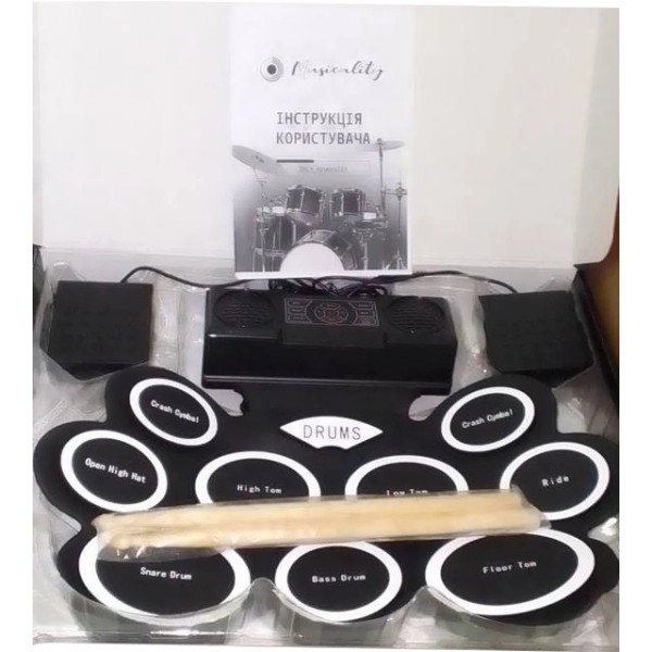 Гнучка ударна установка Musicality DRL9 _drumroll9 Гнучка ударна установка Musicality DRL9 _drumroll9