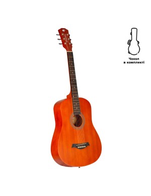 Акустическая тревел гитара Alfabeto Traveler-MH + чехол