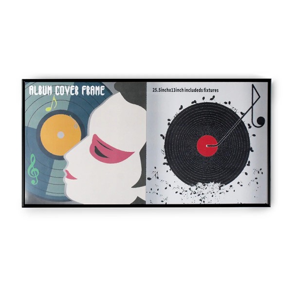 Рамка настінна для зберігання платівок GOKA GK-R65A Рамка настінна для зберігання платівок GOKA GK-R65A