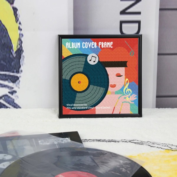 Рамка настінна для зберігання платівок GOKA GK-R65 Рамка настінна для зберігання платівок GOKA GK-R65