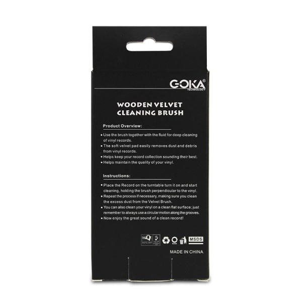 Щітка для чищення платівок GOKA GK-R11A