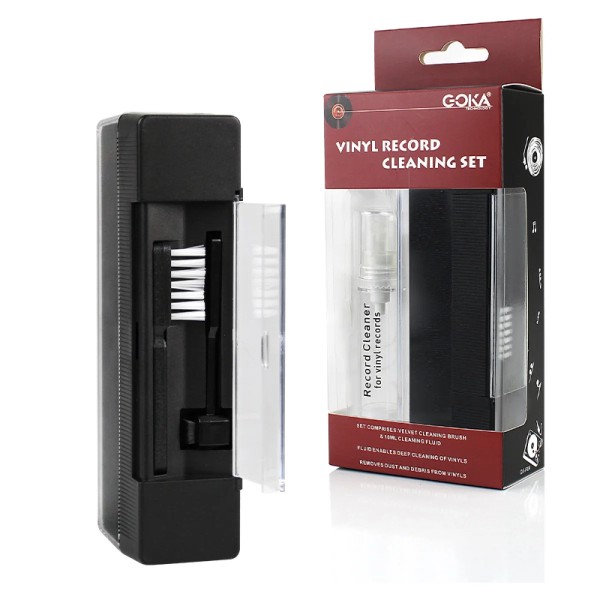 Набір щіток для чищення платівок та стилуса GOKA GK-R04A Набір щіток для чищення платівок та стилуса GOKA GK-R04A