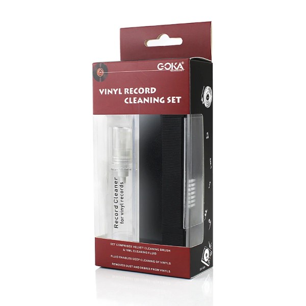Набір щіток для чищення платівок та стилуса GOKA GK-R04A Набір щіток для чищення платівок та стилуса GOKA GK-R04A